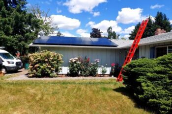 Residential Solar Installation Salem Oregon